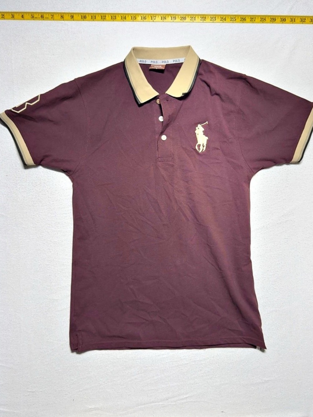 Polo Ralph Lauren Men's Purple Polo Shirt
